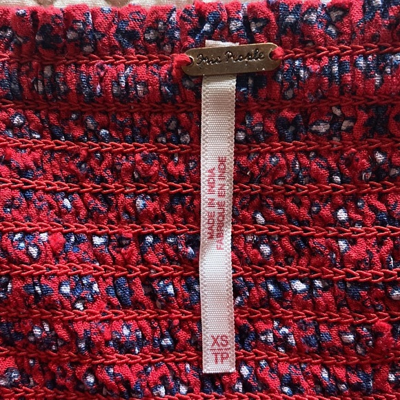 Free People strapless tunic/ mini dress XS - Picture 2 of 2